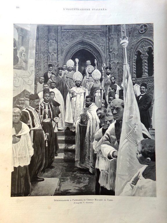 L'Illustrazione Italiana 20 Agosto 1899 Processo Dreyfus Rennes Makarios Malaria