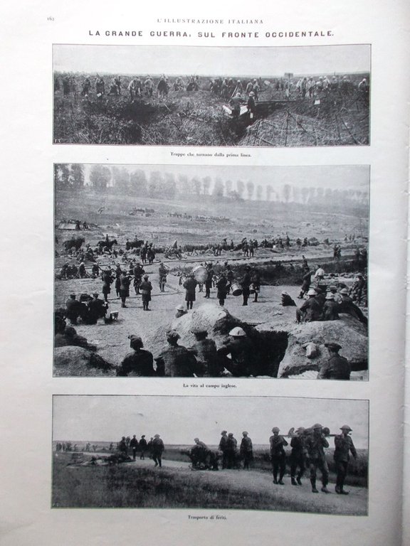 L'illustrazione Italiana 20 Agosto 1916 WW1 Conquista di Gorizia Gozzano …