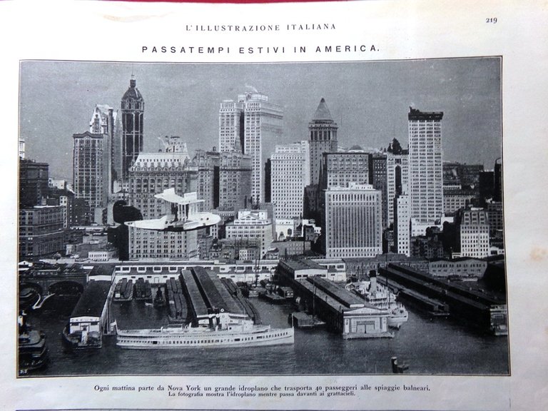 L'Illustrazione Italiana 20 Agosto 1922 Villa d'Este Falconieri Ortler Lussino | Immagine Gallery 2