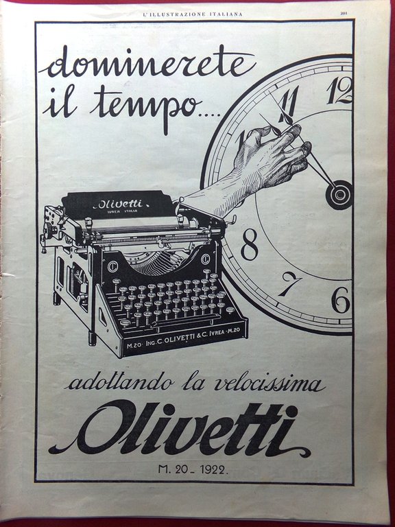 L'Illustrazione Italiana 20 Agosto 1922 Villa d'Este Falconieri Ortler Lussino | Immagine Gallery 4