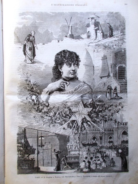 L'Illustrazione Italiana 20 Aprile 1879 Porto Genova Cina Pisanelli Panizzi …