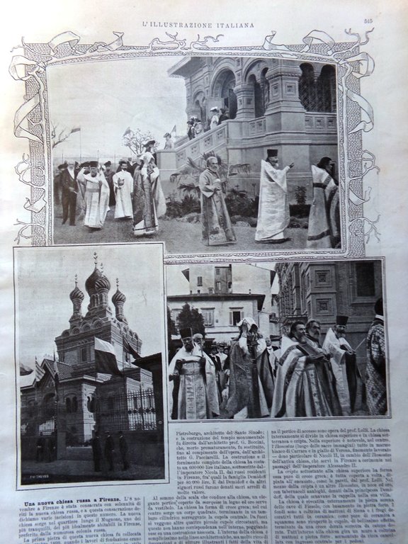 L'Illustrazione Italiana 20 Dicembre 1903 Rivolta Panama Natale Napoli Pietro …