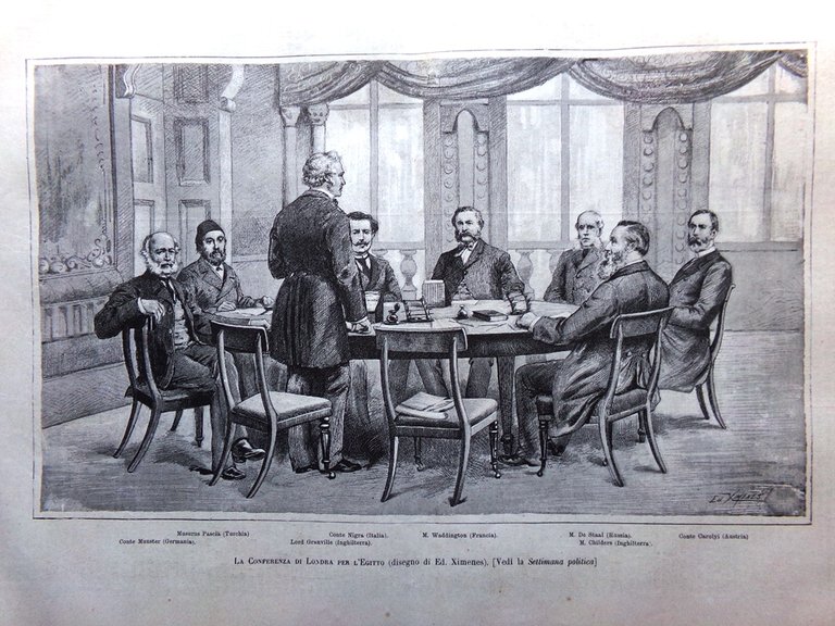L'Illustrazione Italiana 20 Luglio 1884 Bianchi Tour Ronde Robert Koch … | Immagine Gallery 7
