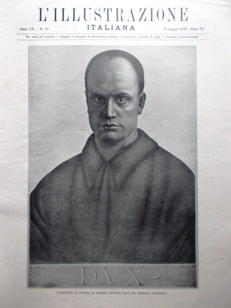 L'Illustrazione Italiana 20 Maggio 1928 Di Giorgio Paolo Veronese Mussolini … | Immagine principale