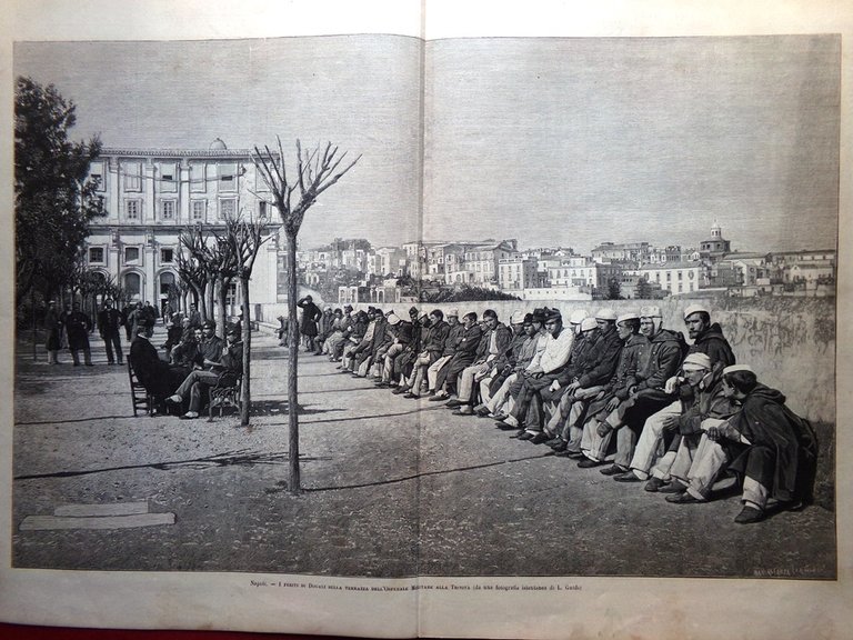 L'illustrazione Italiana 20 Marzo 1887 Terremoto Liguria Dogali Separazione Roma | Immagine Gallery 4