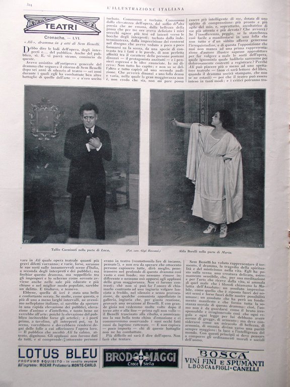 L'Illustrazione Italiana 20 Marzo 1921 Parenzo Occupazione Reno Spalato Madrid