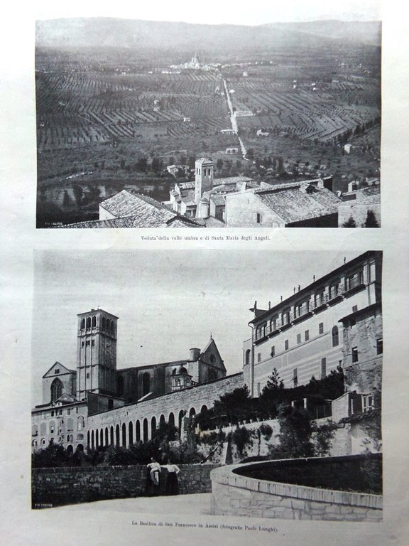 L'Illustrazione Italiana 20 Settembre 1903 Margherita Vallombrosa Assisi Asmara