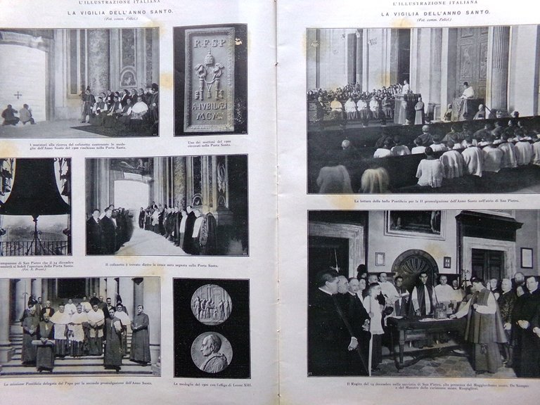 L'Illustrazione Italiana 21 Dicembre 1924 Natale Fontane Roma Università Trieste | Immagine Gallery 4