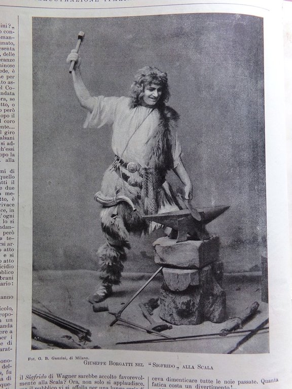 L'Illustrazione Italiana 21 Gennaio 1900 Briganti Sardegna Cirio Federico Scala