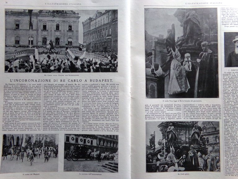 L'Illustrazione Italiana 21 Gennaio 1917 WW1 Tonale Isonzo Armi Raimondi …