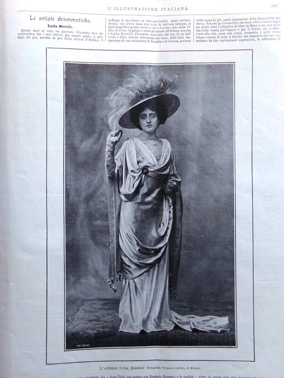 L'Illustrazione Italiana 21 Giugno 1908 Odessa Agricoltura Parmense Lyda Borelli | Immagine Gallery 2
