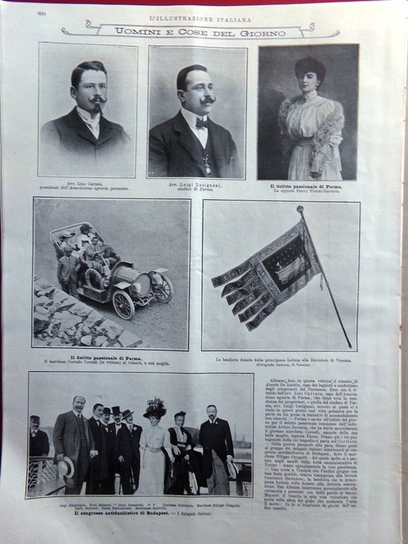 L'Illustrazione Italiana 21 Giugno 1908 Odessa Agricoltura Parmense Lyda Borelli | Immagine Gallery 4