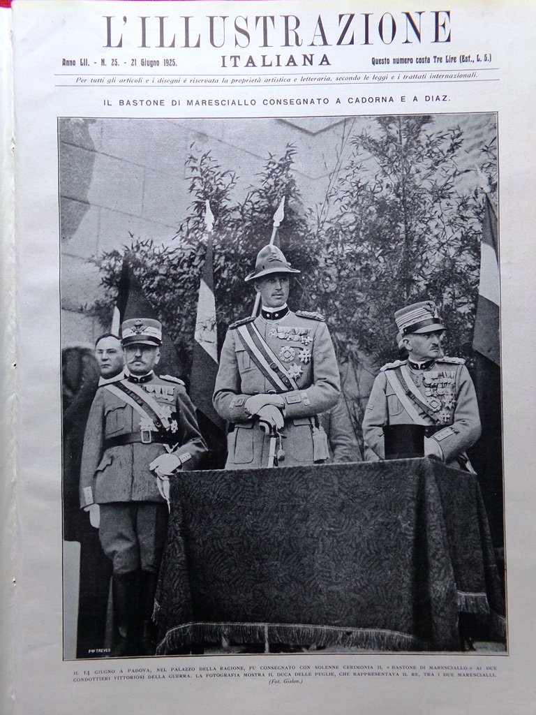 L'Illustrazione Italiana 21 Giugno 1925 Amundsen Biennale di Roma Assicurazioni | Immagine principale