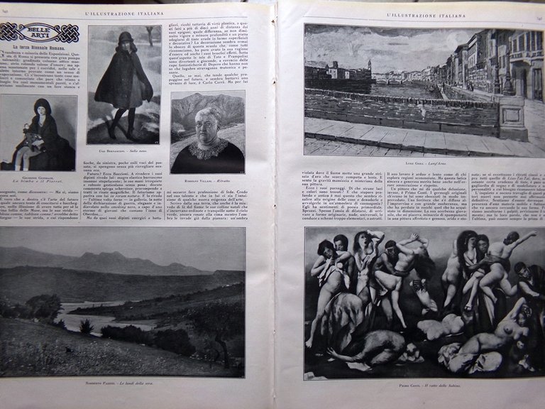 L'Illustrazione Italiana 21 Giugno 1925 Amundsen Biennale di Roma Assicurazioni | Immagine Gallery 4