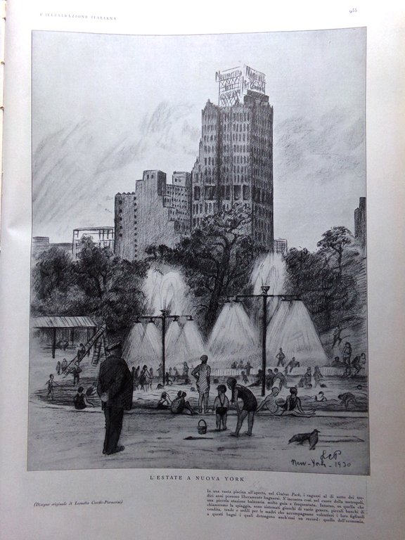 L'illustrazione Italiana 21 Giugno 1931 Ferrarin Ospedale Rodi Parigi Bucarest