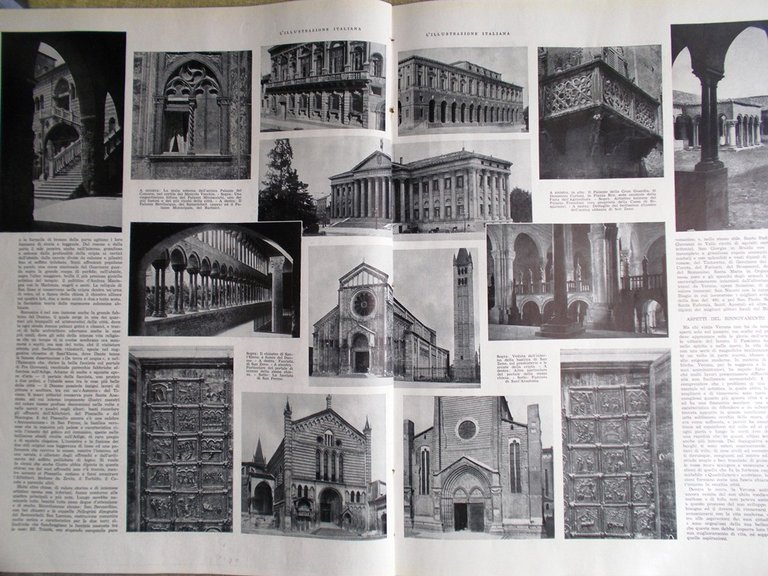 L'Illustrazione Italiana 21 Luglio 1935 Speciale Arte Verona Tour France … | Immagine Gallery 2