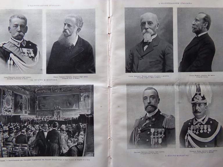 L'Illustrazione Italiana 21 Maggio 1899 Prell Dreyfus Caffarelli Pelloux Venezia