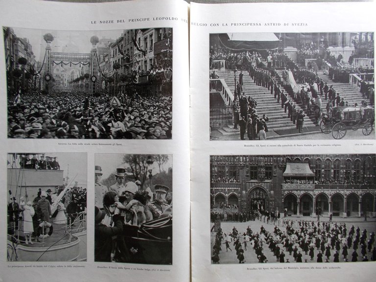 L'Illustrazione Italiana 21 Novembre 1926 Leopoldo Astrid Vitamine De Bernardi | Immagine Gallery 3