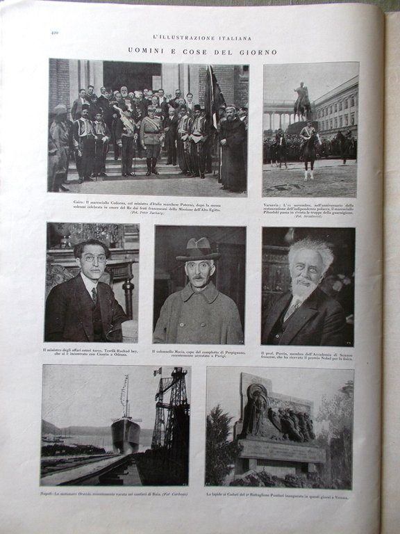 L'Illustrazione Italiana 21 Novembre 1926 Leopoldo Astrid Vitamine De Bernardi | Immagine Gallery 4
