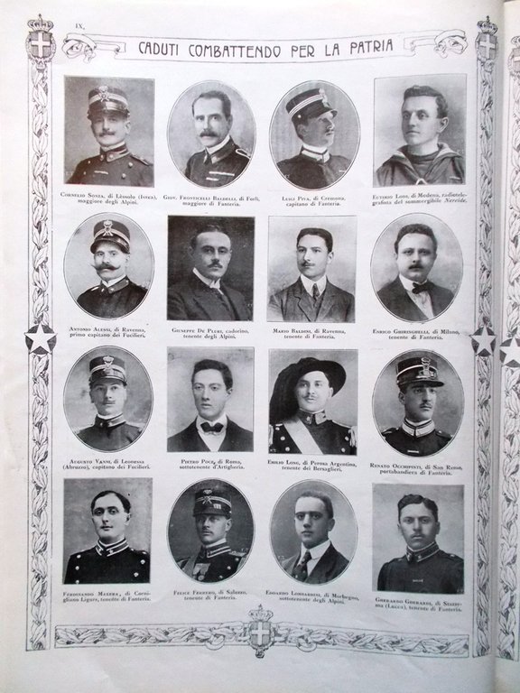 L'illustrazione Italiana 22 Agosto 1915 WW1 Avanzata sul Carso Livorno …