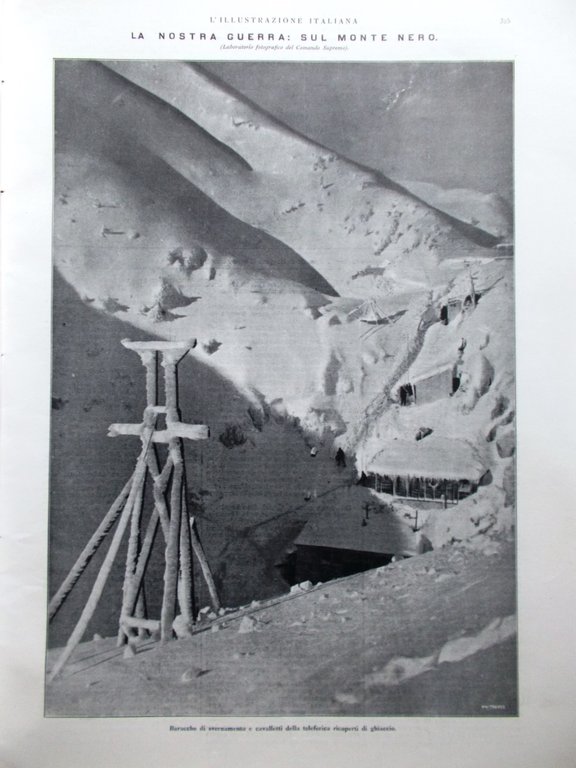 L'Illustrazione Italiana 22 Aprile 1917 WW1 Foch Venezia Nero Primo …