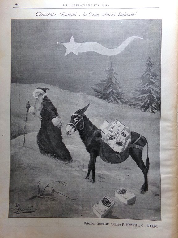 L'Illustrazione Italiana 22 Dicembre 1918 WW1 Wilson Bolzano Farina Karoly …