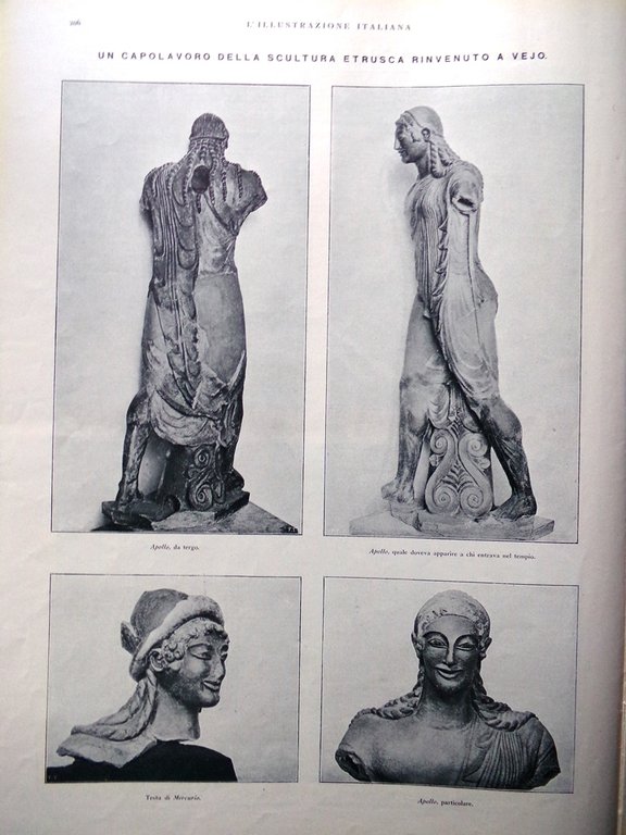 L'Illustrazione Italiana 22 Febbraio 1920 Vejo Feltre Templi Madura Vienna …