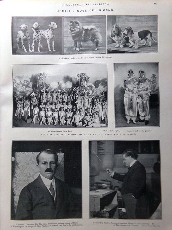 L'Illustrazione Italiana 22 Febbraio 1925 Vergani Battaglia Pavia Thovez Pio … | Immagine Gallery 2