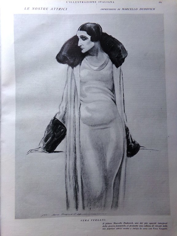 L'Illustrazione Italiana 22 Febbraio 1925 Vergani Battaglia Pavia Thovez Pio … | Immagine Gallery 3