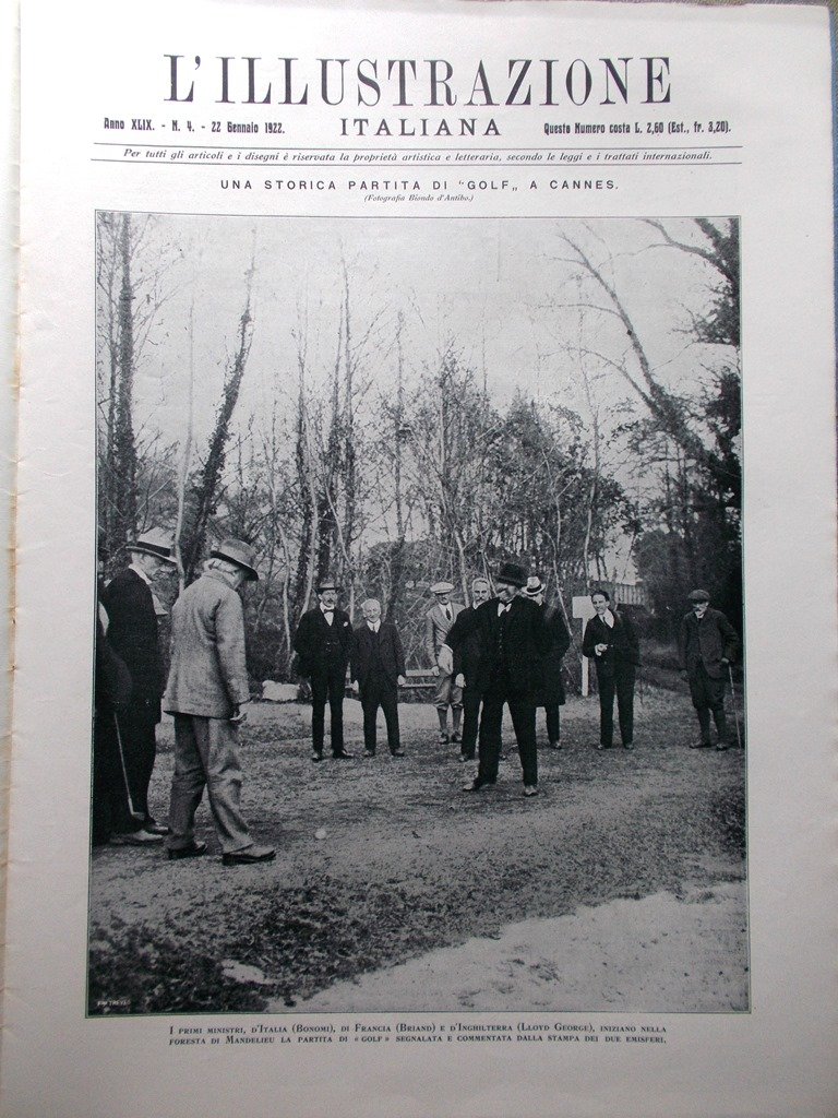 L'Illustrazione Italiana 22 Gennaio 1922 Eleonora Duse Adige Villa del …