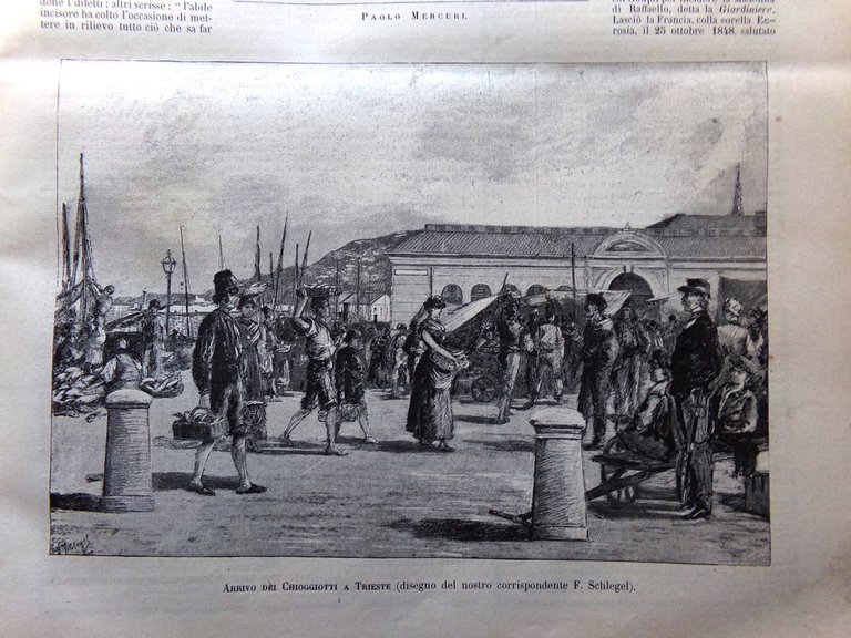 L'Illustrazione Italiana 22 Giugno 1884 Feste Pompeiane Mercuri Cavour Santena | Immagine Gallery 8