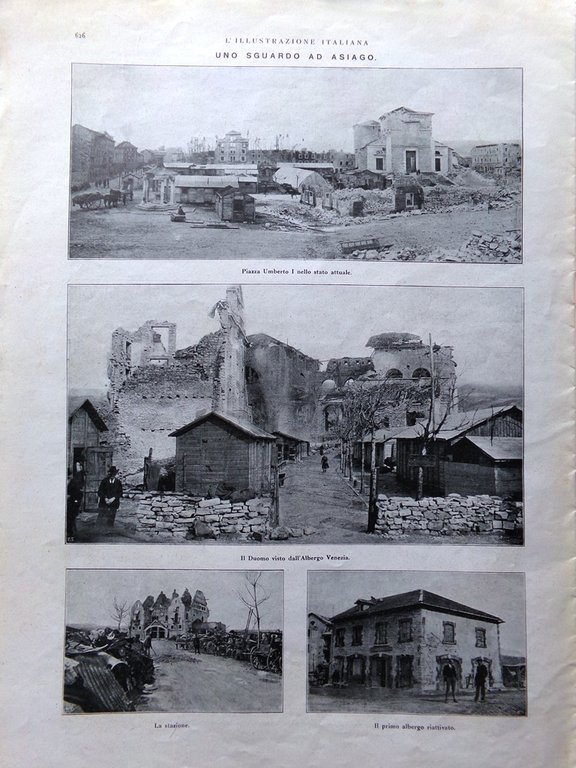 L'Illustrazione Italiana 22 Giugno 1919 Asiago Abbazia Corfù Trieste Reno …