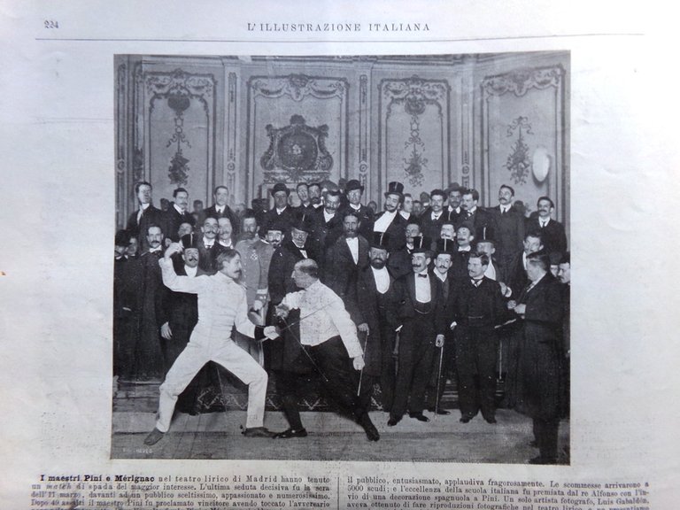 L'Illustrazione Italiana 22 Marzo 1903 Bottini Eruzione Vesuvio Marocco Calcio