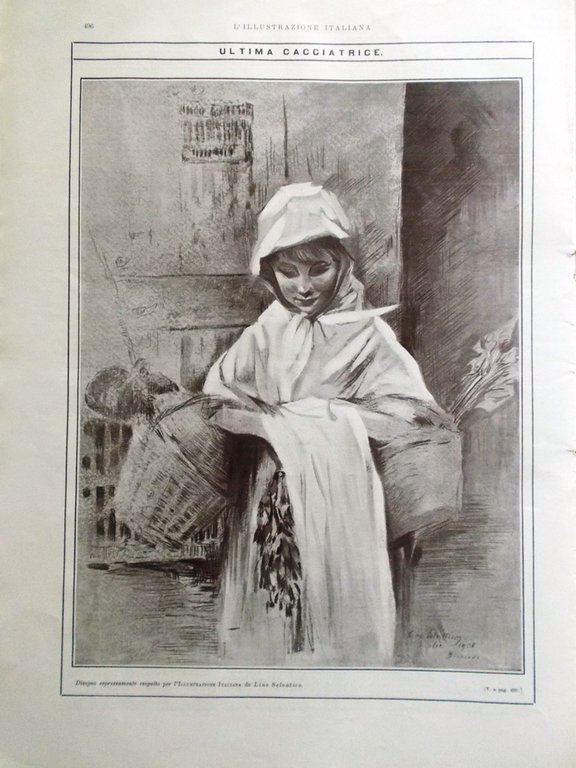 L'illustrazione Italiana 22 Novembre 1908 Pio X Lorenzo Dellani Albergatori … | Immagine Gallery 4