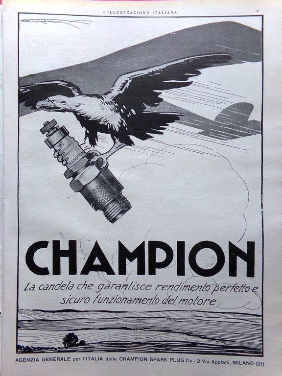 L'Illustrazione Italiana 22 Novembre 1925 Cingolo Alfa Romeo Arte Parigi … | Immagine Gallery 4