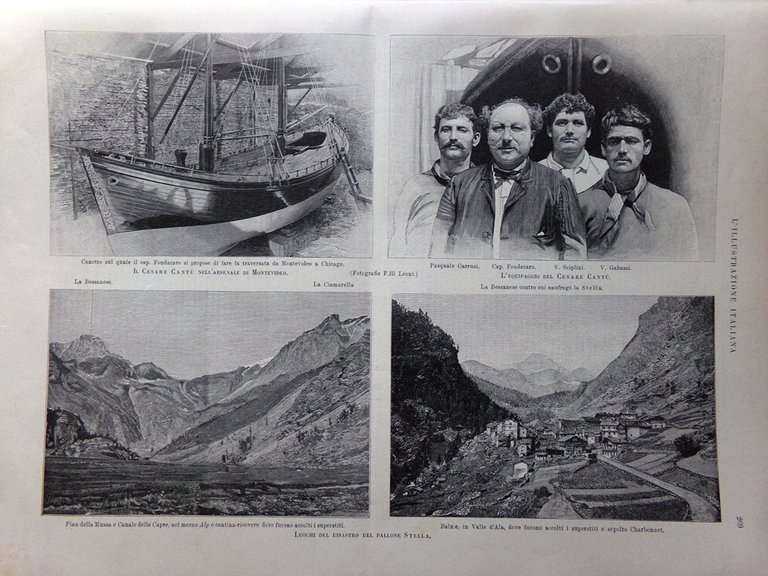 L'Illustrazione Italiana 22 Ottobre 1893 San Martino Pedrotti Gounod Rosa …