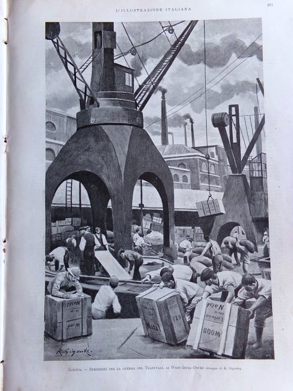 L'Illustrazione Italiana 22 Ottobre 1899 Congresso Medicina Bonfadini Lombardore