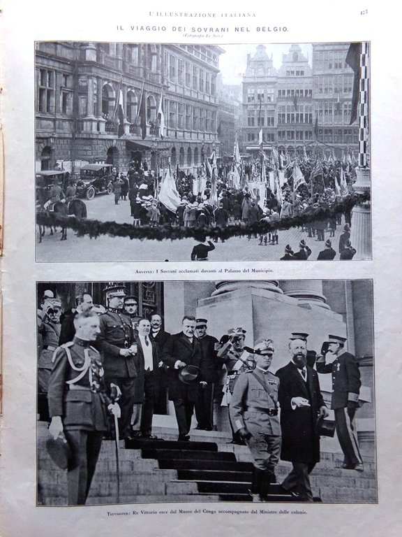 L'Illustrazione Italiana 22 Ottobre 1922 Smirne Canova Possagno Landi Piacenza | Immagine Gallery 2