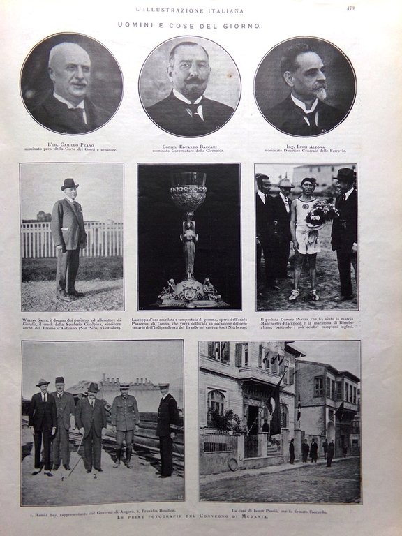 L'Illustrazione Italiana 22 Ottobre 1922 Smirne Canova Possagno Landi Piacenza | Immagine Gallery 4