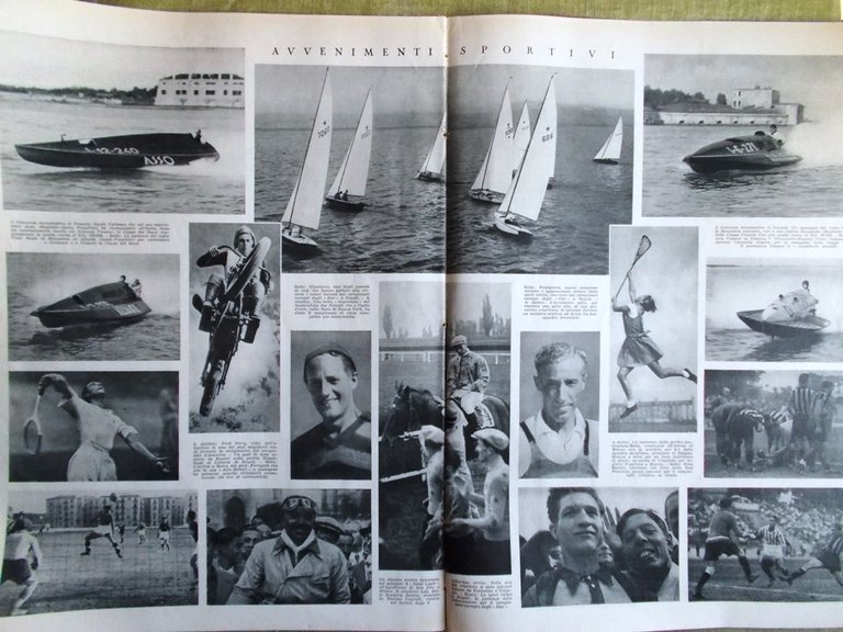 L'Illustrazione Italiana 22 Settembre 1935 Padova Tiro Segno Rotary Marconi …