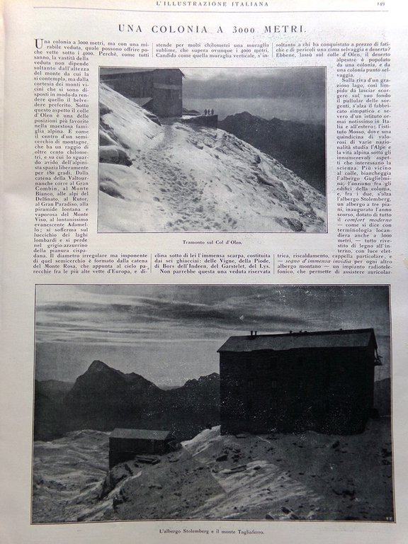 L'Illustrazione Italiana 23 Agosto 1925 Umberto Rifugio Polonia Rotonda Palladio | Immagine Gallery 4