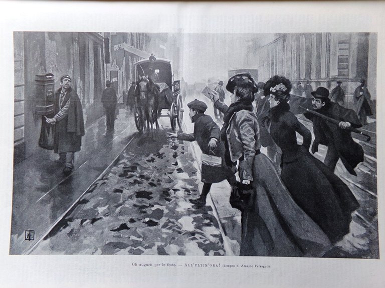 L'Illustrazione Italiana 23 Dicembre 1900 Natale Pastori Racconti San Cosimato