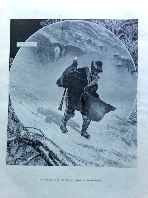 L'Illustrazione Italiana 23 Dicembre 1906 Natale Giocattoli Gay Carmen Marconi