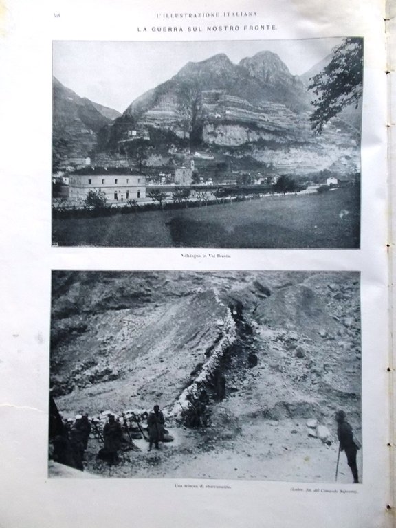 L'Illustrazione Italiana 23 Dicembre 1917 WW1 Natività Presepio Pirelli Fiandre