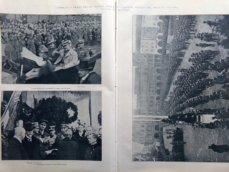 L'Illustrazione Italiana 23 Febbraio 1919 Dazzi Alto Adige Venezia Giulia …