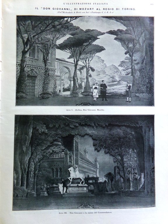 L'Illustrazione Italiana 23 Gennaio 1921 Mozart Socialismo Livorno Cheren Soviet