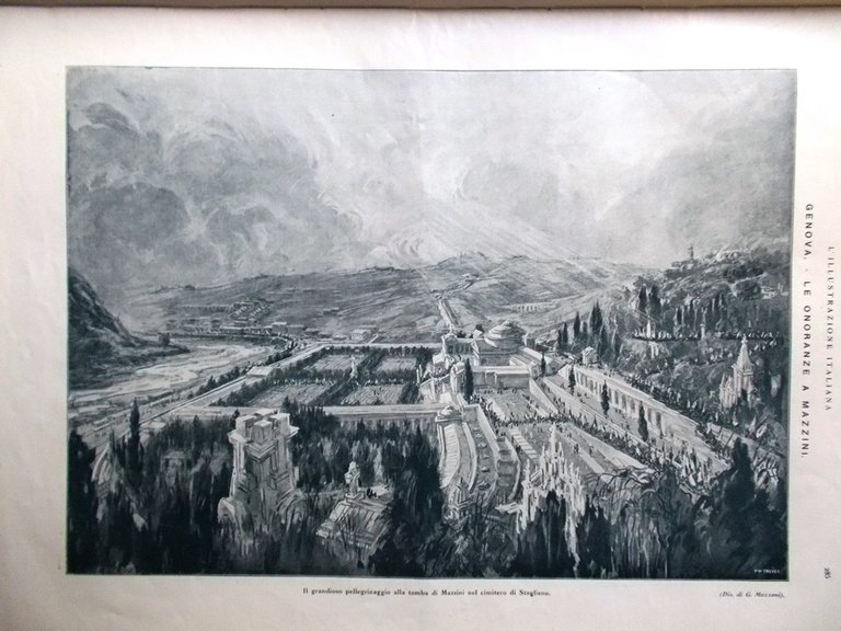 L'Illustrazione Italiana 23 Marzo 1919 Legno Val Gardena Sebenico Budapest …