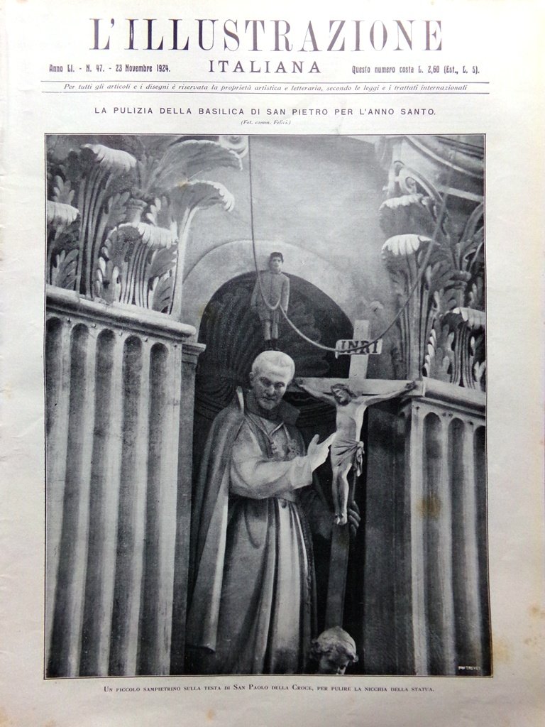 L'Illustrazione Italiana 23 Novembre 1924 Scavi Leptis Magna Grazia Deledda … | Immagine principale