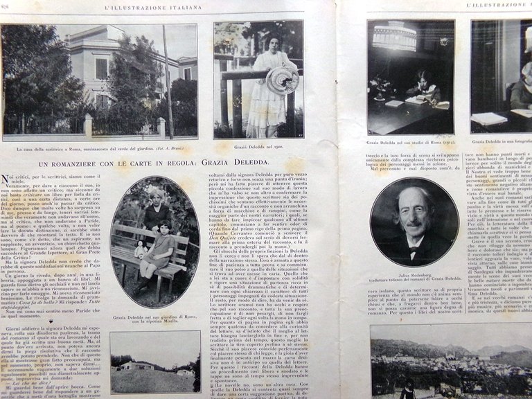 L'Illustrazione Italiana 23 Novembre 1924 Scavi Leptis Magna Grazia Deledda … | Immagine Gallery 2