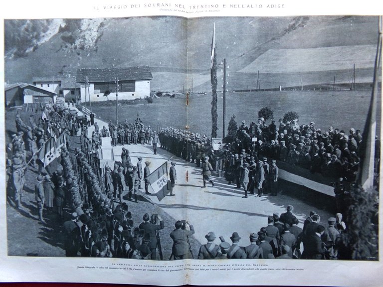 L'Illustrazione Italiana 23 Ottobre 1921 Nazario Sauro Sovrani Alto Adige … | Immagine Gallery 3